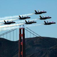 Fleet Week Blue Angels Cruise on Angel Island Tiburon Ferry