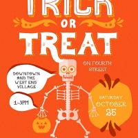 Trick or Treat on Fourth Street in Downtown San Rafael