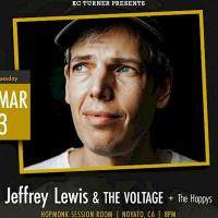 KC Turner Presents Jeffrey Lewis & The Voltage at Hopmonk Ta…