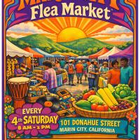 Marin City Flea Market Flyer