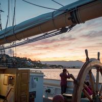 Sunset Sail on Brigantine Matthew Turner