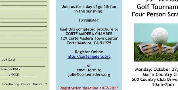 35th Annual Golf Tournament at Marin Country Club