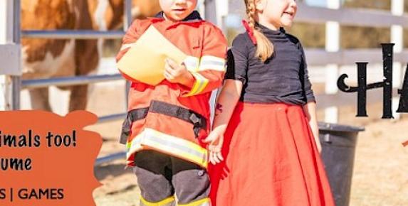 Halloween at Charlie's Acres Farm Animal Sanctuary