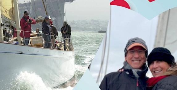 Valentine's Day Afternoon Sail on SF Bay on Schooner Seawar…
