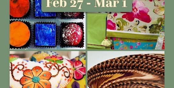 Marin Arts & Crafts Show at Marin Center Exhibit Hall, Febru…