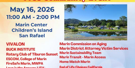 Fire Safe Marin at the Rotary Epic Day of Service for Older Adults