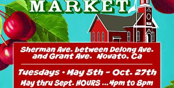 Seasonal Farmers Market in Downtown Novato (Every Tuesday Throug…