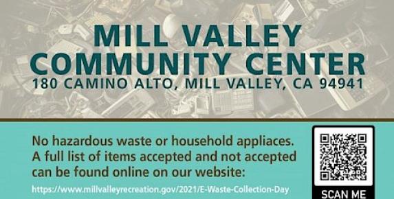Free E-Waste Collection at Mill Valley Community Center