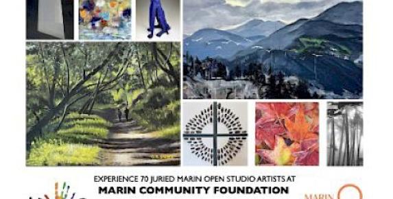 Marin Open Studios at Marin Community Foundation Through January…